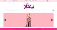 Desktop Screenshot of missdodi.com