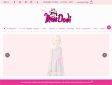 Tablet Screenshot of missdodi.com